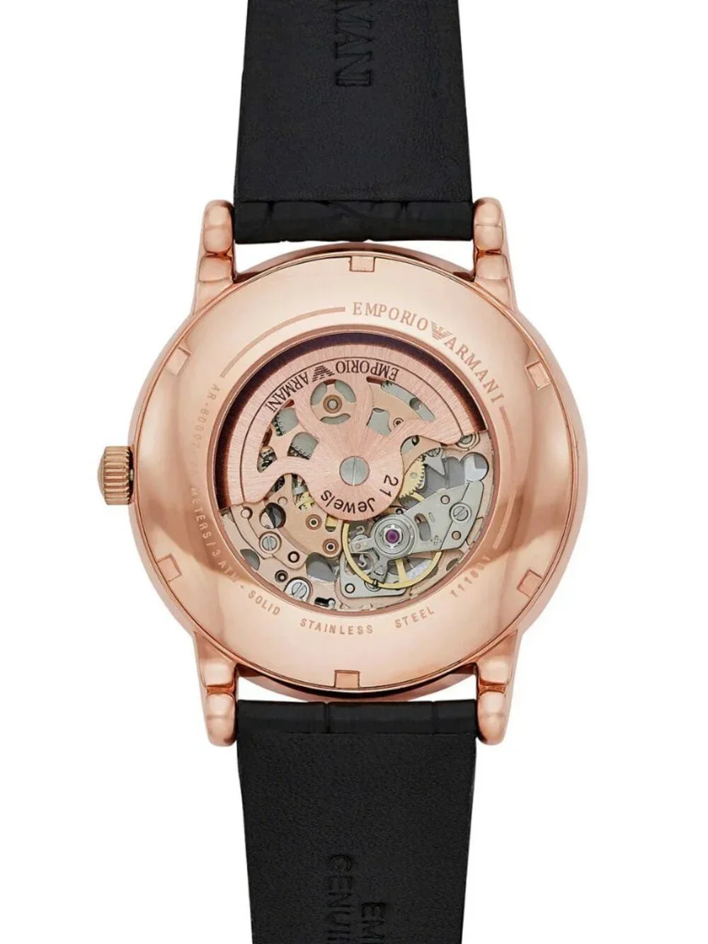 Emporio Armani AR60007 Meccanico Automatic watch NWT